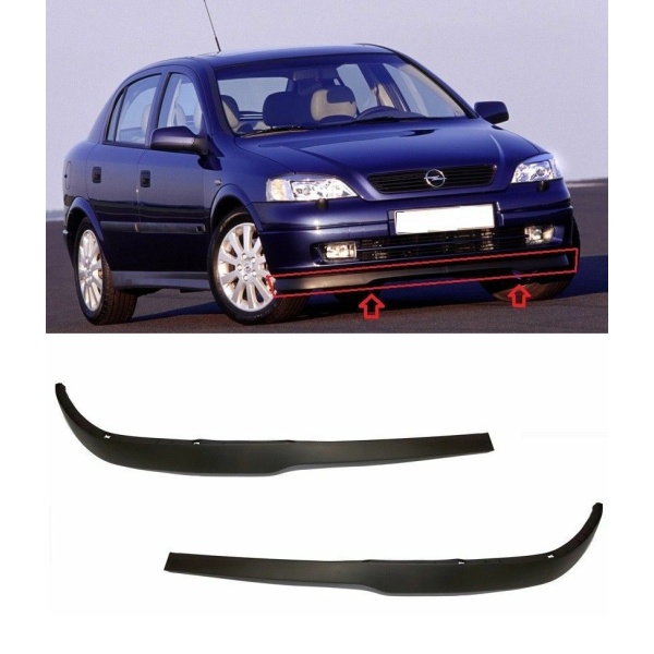 Set Spoiler Bara Fata Dreapta + Stanga Am Opel Astra G 1998-2004 1400530 + 1400531